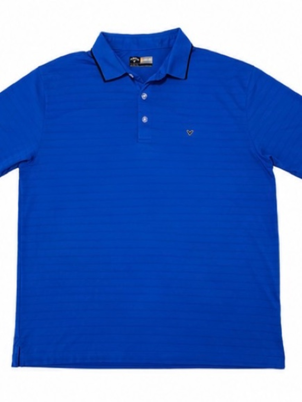 Callaway Opti-Dri Golf Polo Shirt XL Blue Performance Moisture Wicking